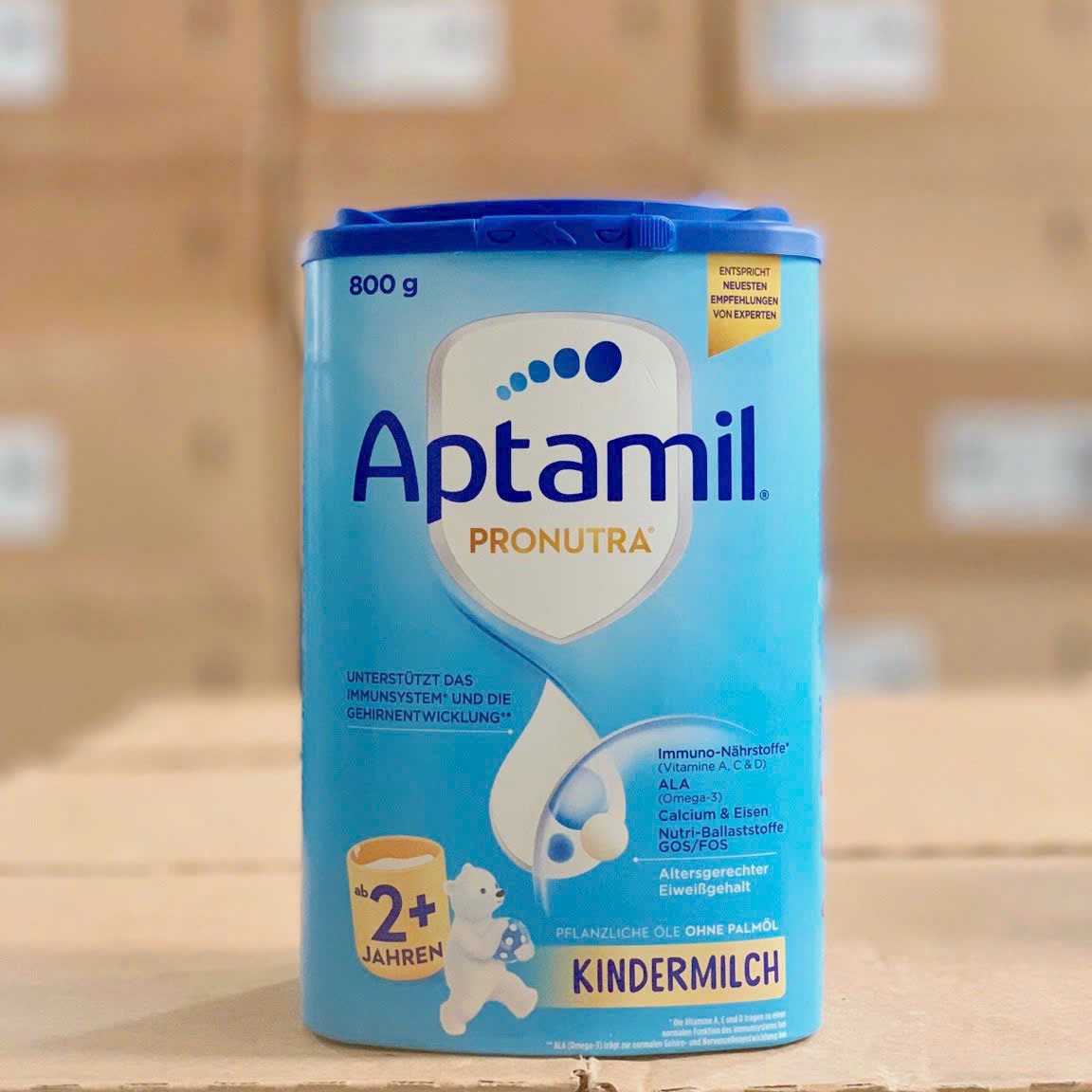 Sữa bột Aptamil Đức số 2+ - hộp 800g (từ 2 tuổi)